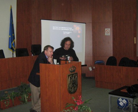 Detalj sa predavanja: prof dr Pavlović i dr Marković