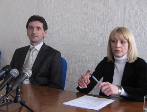  Директор Огњен Огњановић и шеф маркетинга Јелена Лукић